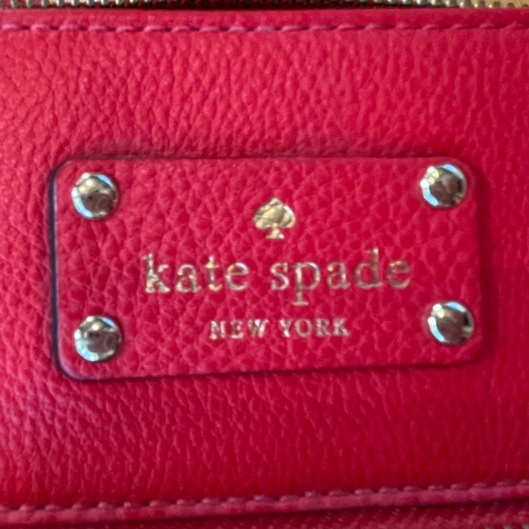 Kate Spade Red Crossbody leather bag. - Picture 5 of 5